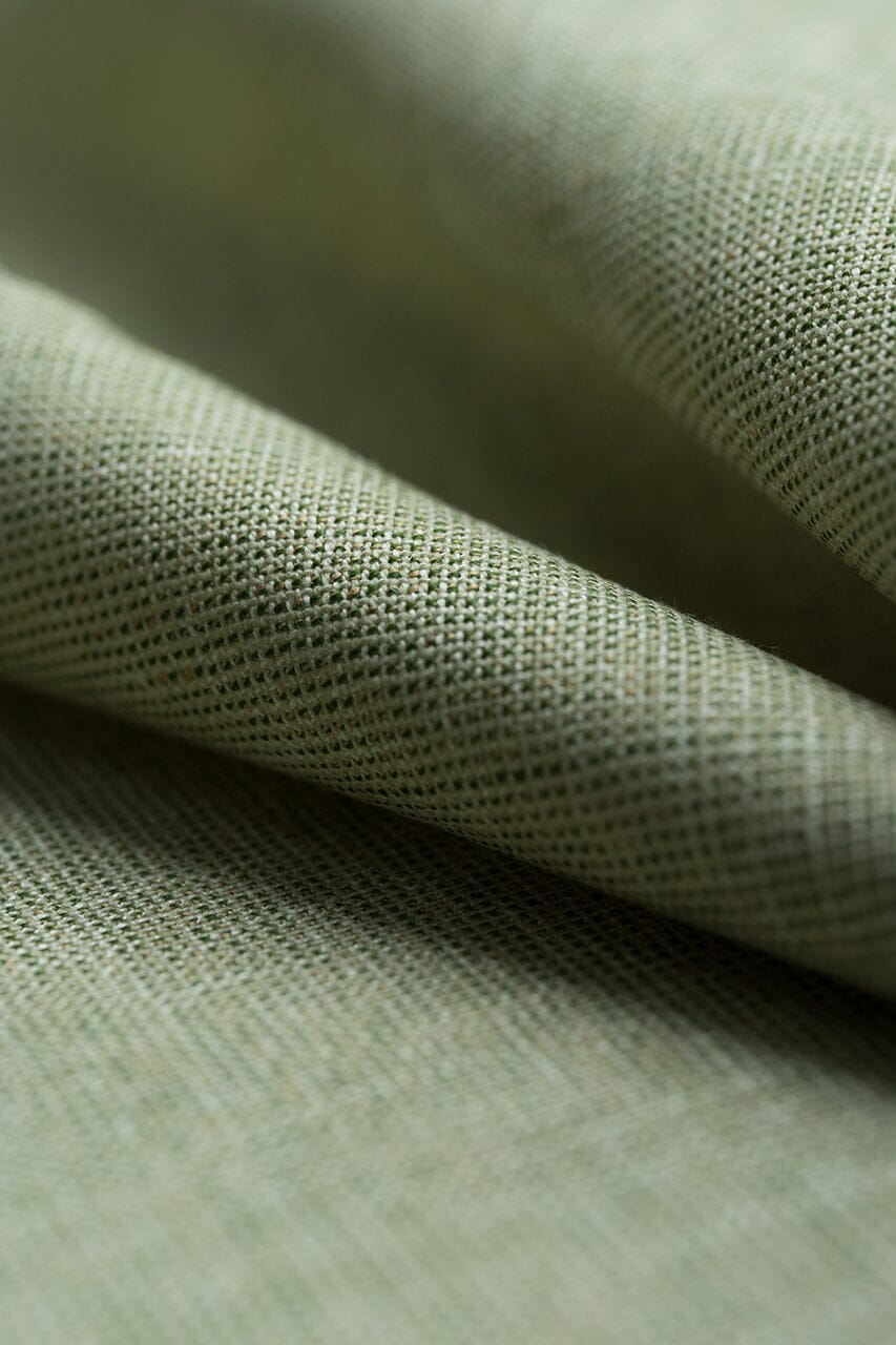 Vintage Suit Fabrics-Vintage 12300241 Grass Wool Linen Jacketing-1.9m