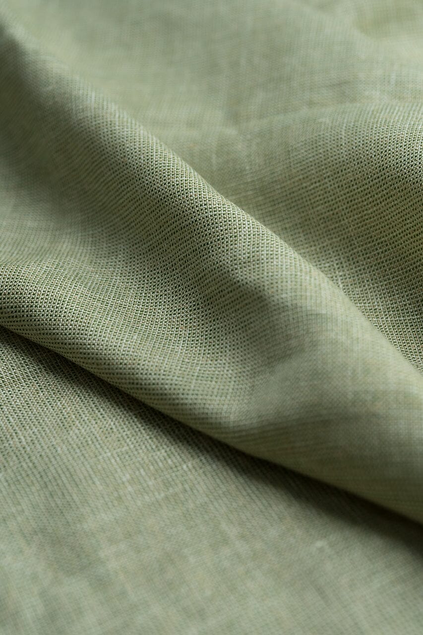 Vintage Suit Fabrics-Vintage 12300241 Grass Wool Linen Jacketing-1.9m