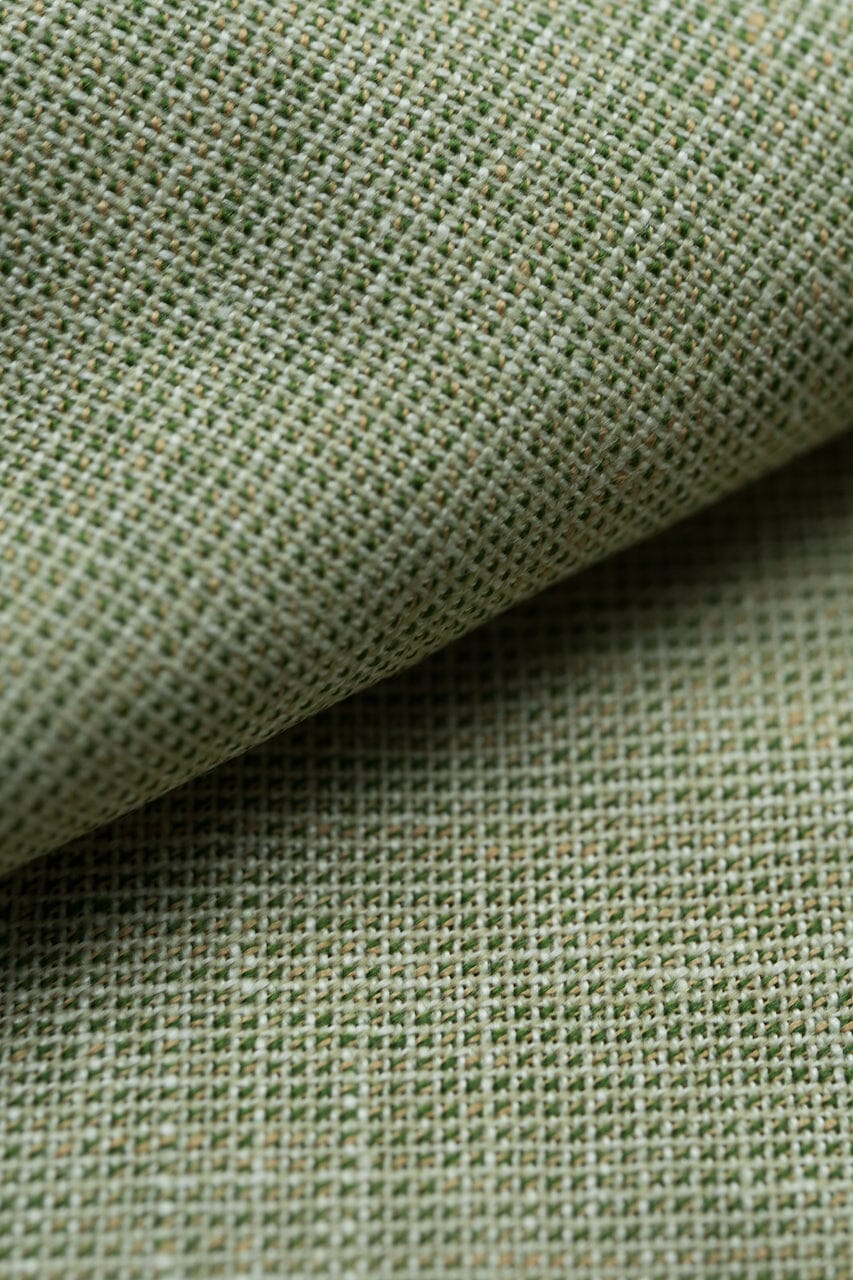 Vintage Suit Fabrics-Vintage 12300241 Grass Wool Linen Jacketing-1.9m