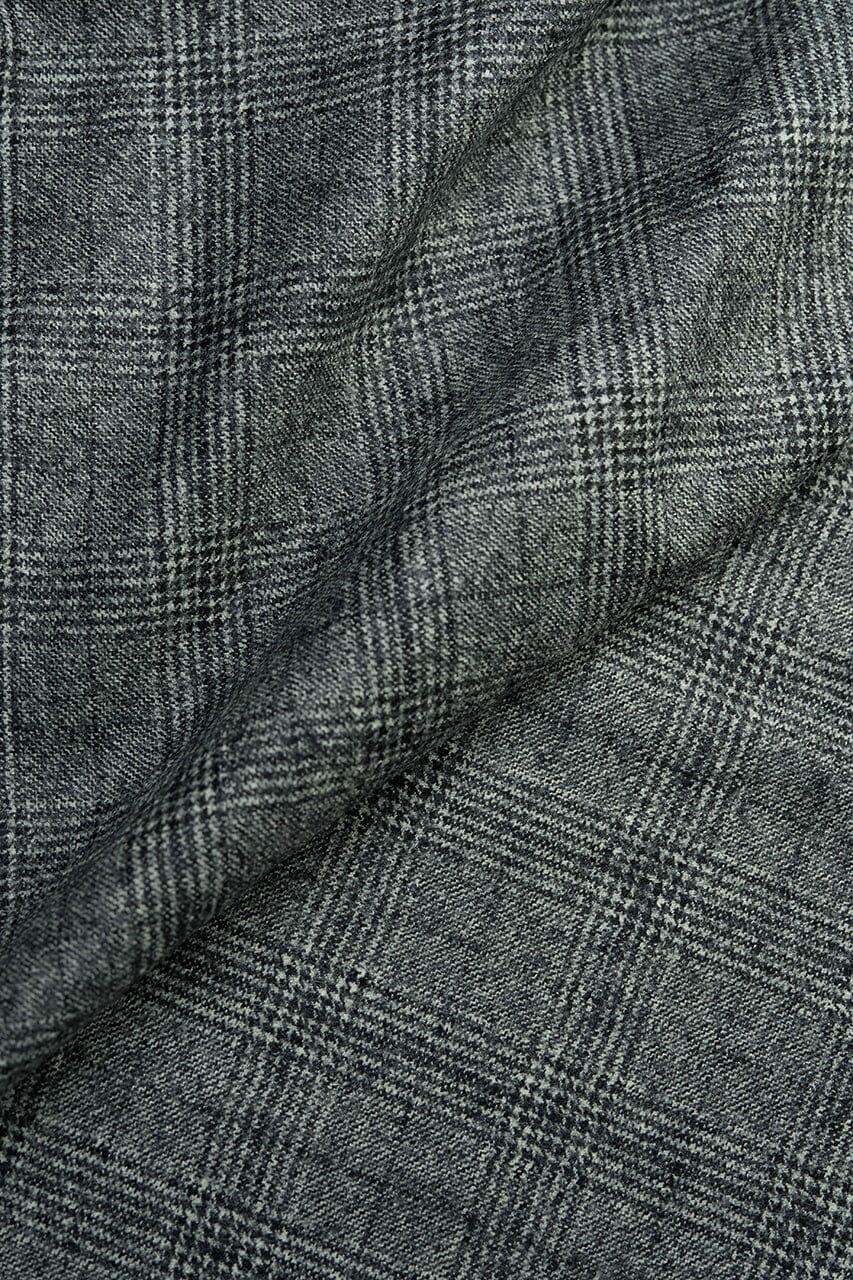 Vintage Suit Fabrics-Vintage 8226151 Pure Wool Jacketing in Pow-2.3m