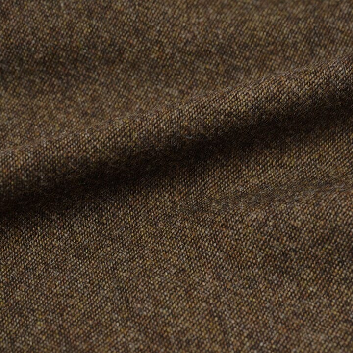 Vintage Suit Fabrics-Vintage V20151 Brown Donegal Tweed-2.3m