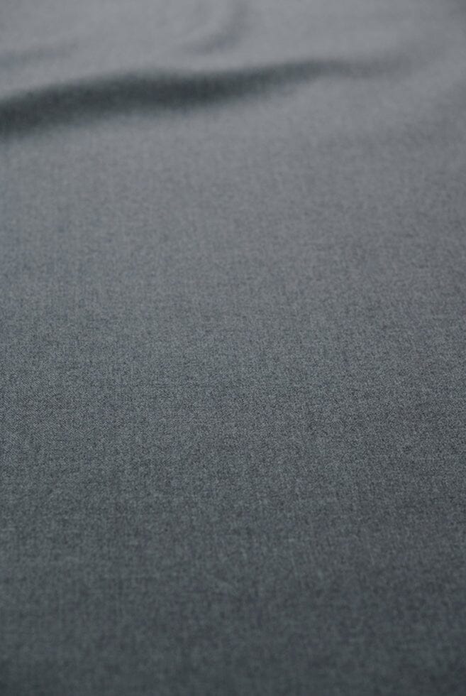 Vintage Suit Fabrics-Vintage V20170 Grey Twill Winter Suiting-3.5m