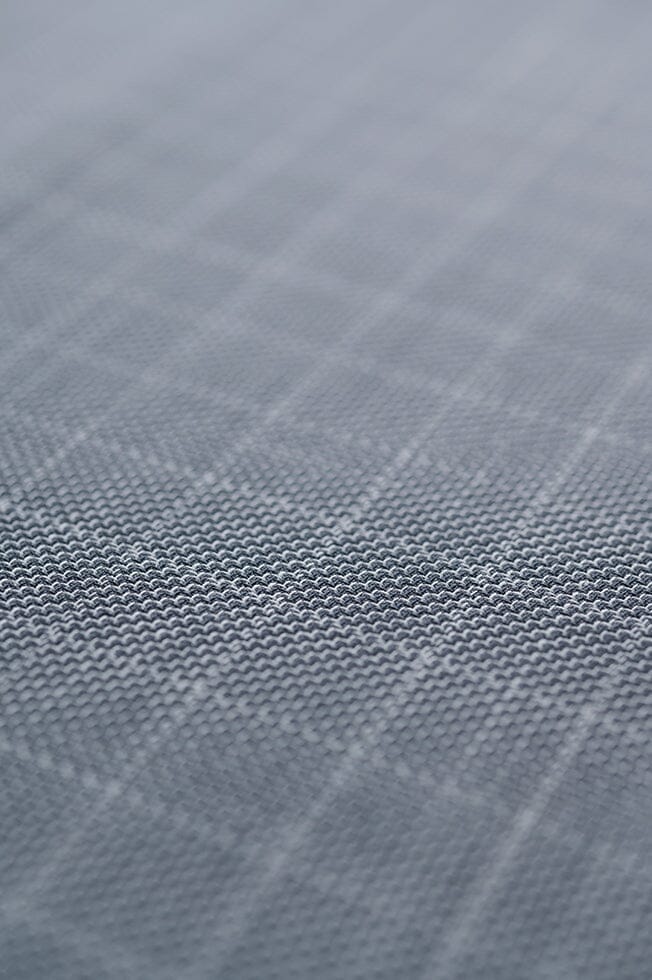 Vintage Suit Fabrics-Vintage V20225 Silver Grey Plaid Jacketing-2m