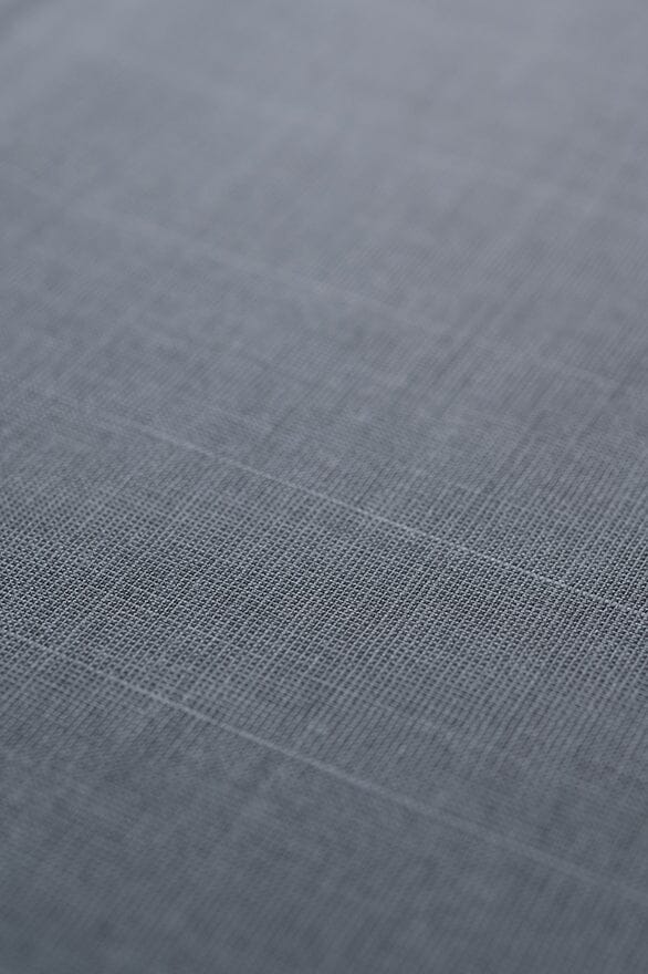 Vintage Suit Fabrics-Vintage V20275 Silver Gray Suiting Made in France-4.9m