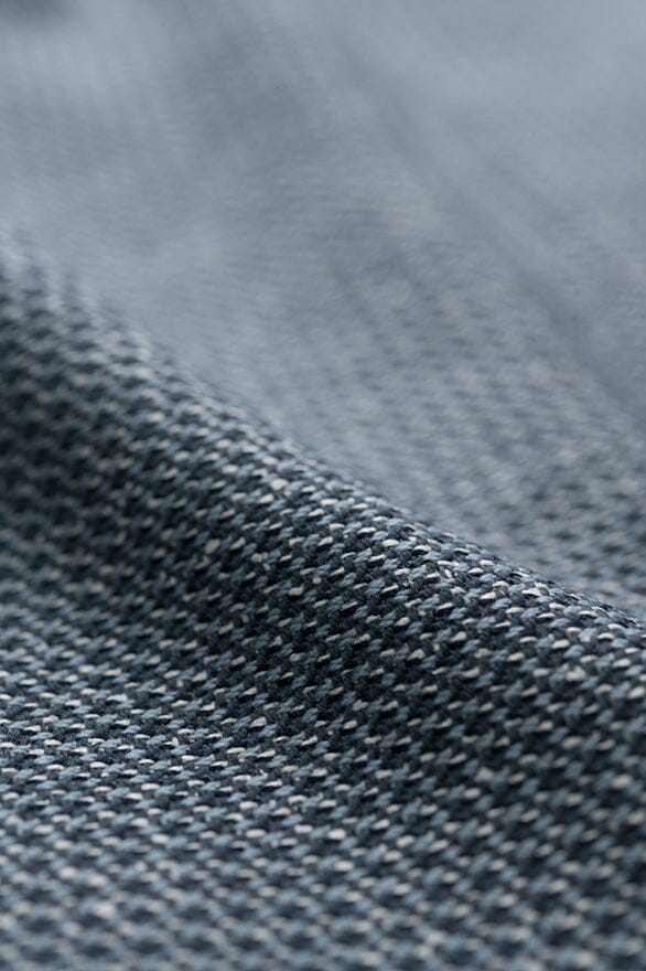 Vintage Suit Fabrics-Vintage V20292 Blue Lambswool & Cashmere Jacketing-1.7m