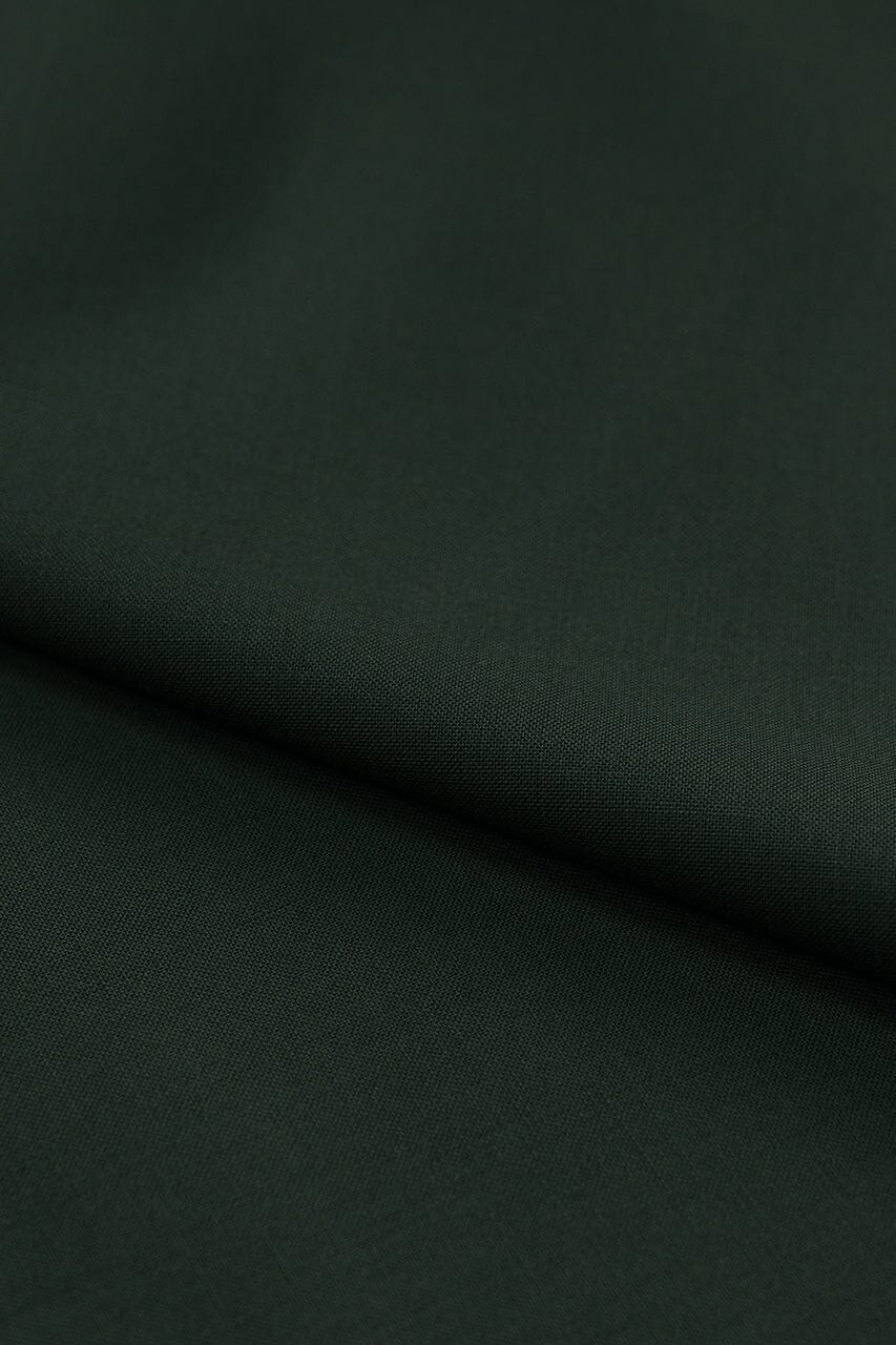 Vintage Suit Fabrics-Vintage V205 Army Green 100s Cool Wool-3m