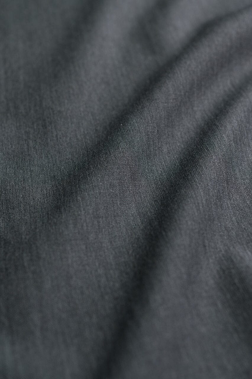 Vintage Suit Fabrics-Vintage V23009 Grey Plain Wool Cashmere Suiting -2.3m