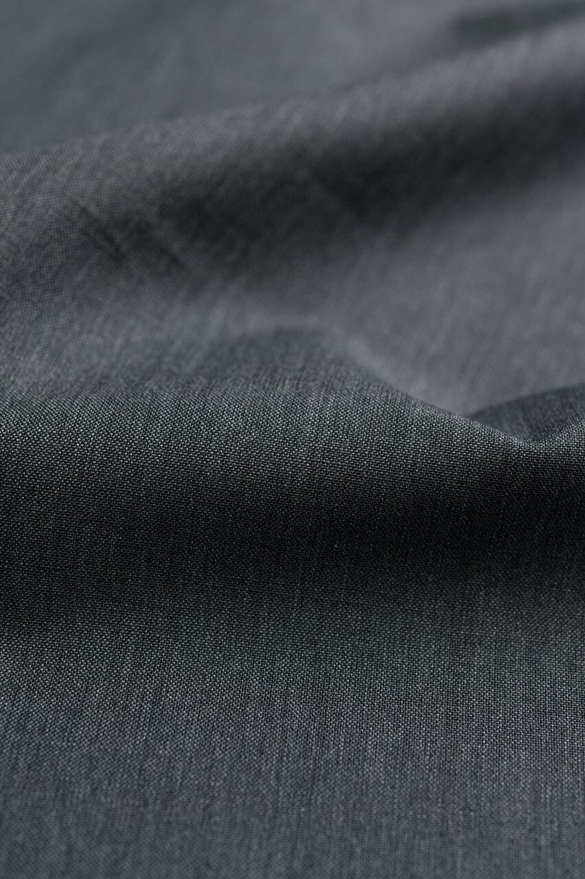 Vintage Suit Fabrics-Vintage V23009 Grey Plain Wool Cashmere Suiting -2.3m