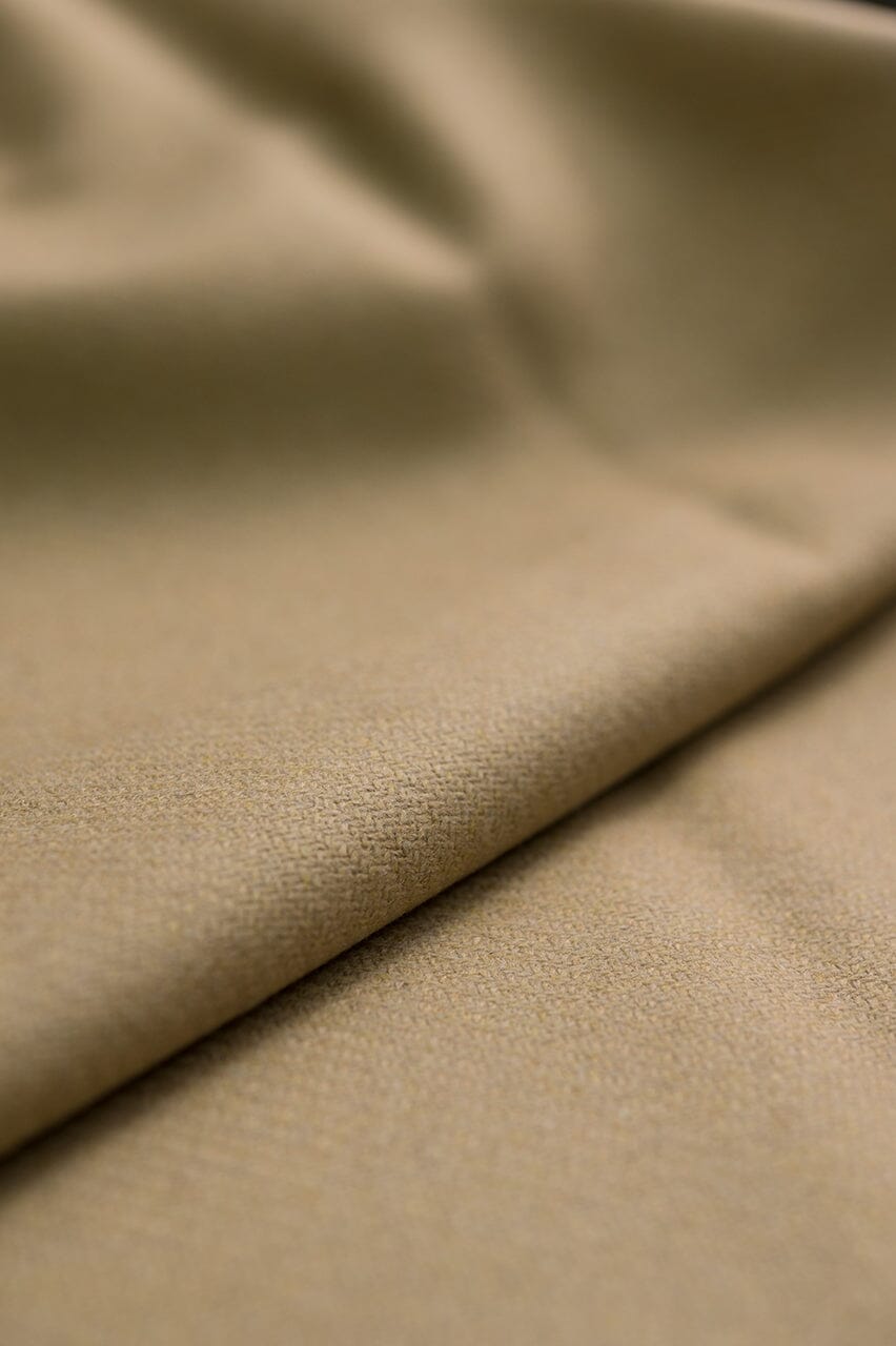 Vintage Suit Fabrics-Vintage V23196 Sand Color Cashmere & Mink Jacketing -1.9m