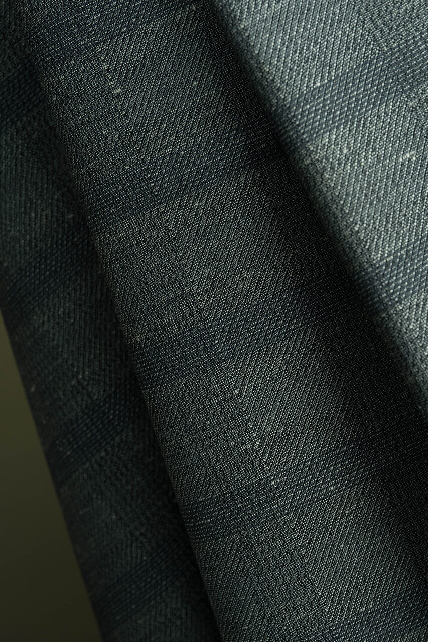 Vintage Suit Fabrics-Vintage V23528 VBC Grey Check Slik Wool Suiting -3.7m