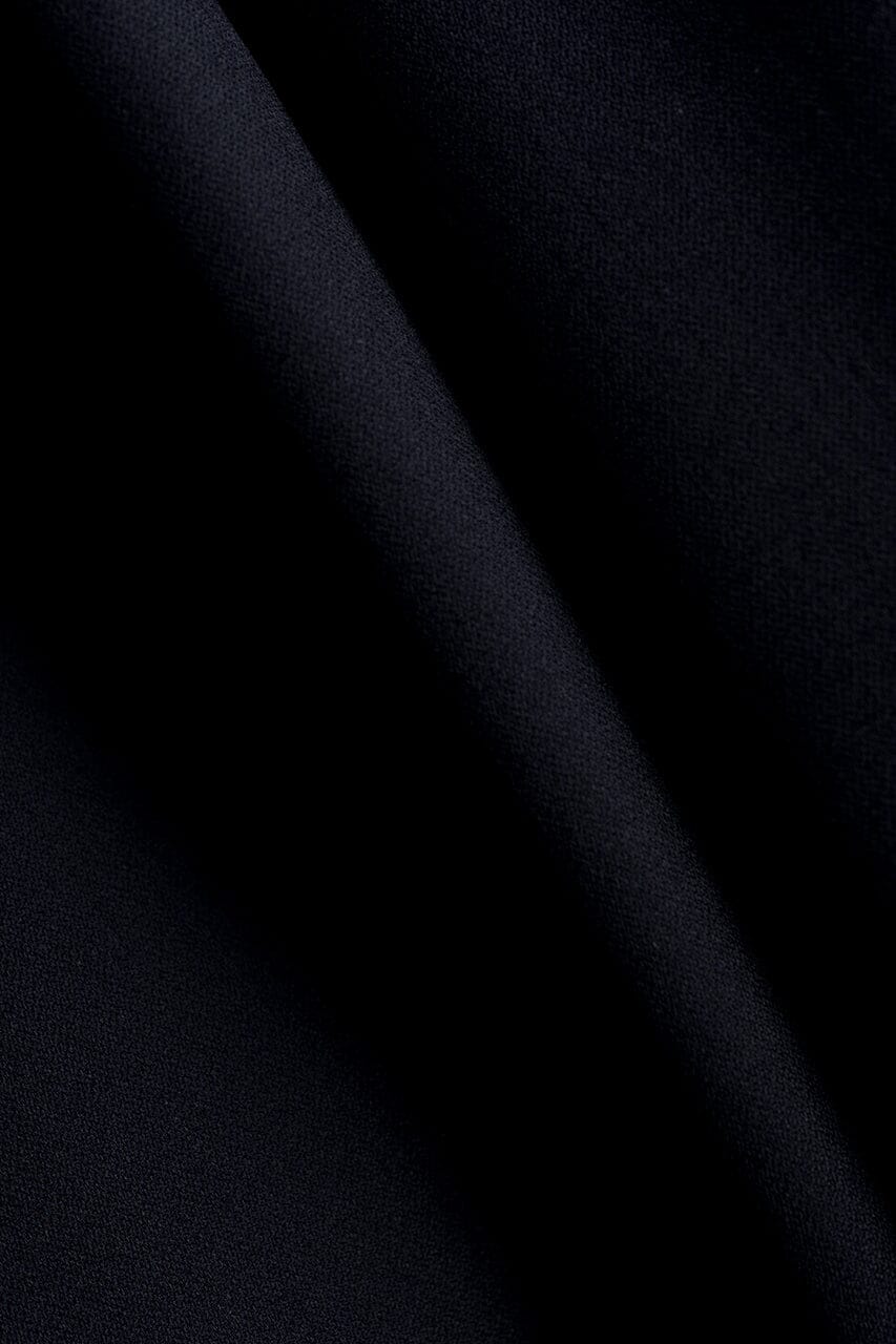 Vintage Suit Fabrics-Vintage V25002 Black Wool Cashmere Trosuering -1.5m