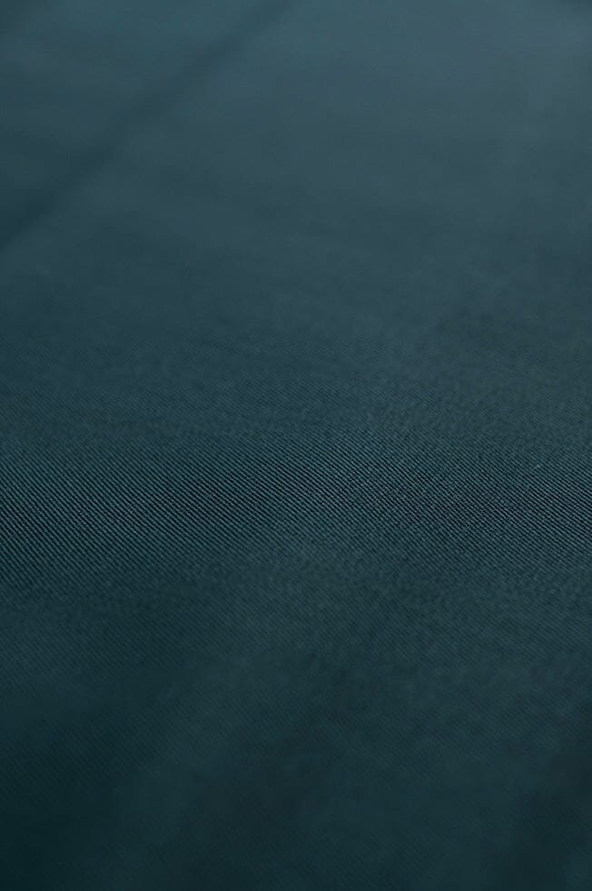 V259 Dark Green Gaberdine (Price per 0.25m) Vintage Suit Fabrics Vintage