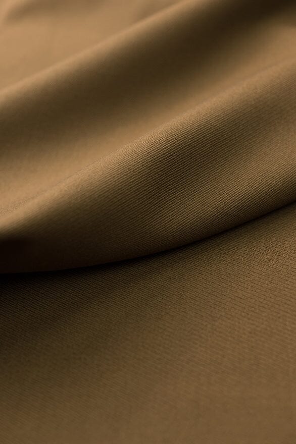 Vintage Suit Fabrics-Whiteley and Green Light Brown Wool Cavalry Twill (Price per 0.25m)