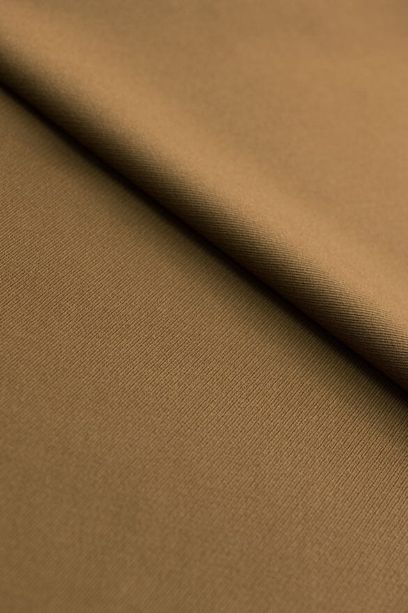 Vintage Suit Fabrics-Whiteley and Green Light Brown Wool Cavalry Twill (Price per 0.25m)